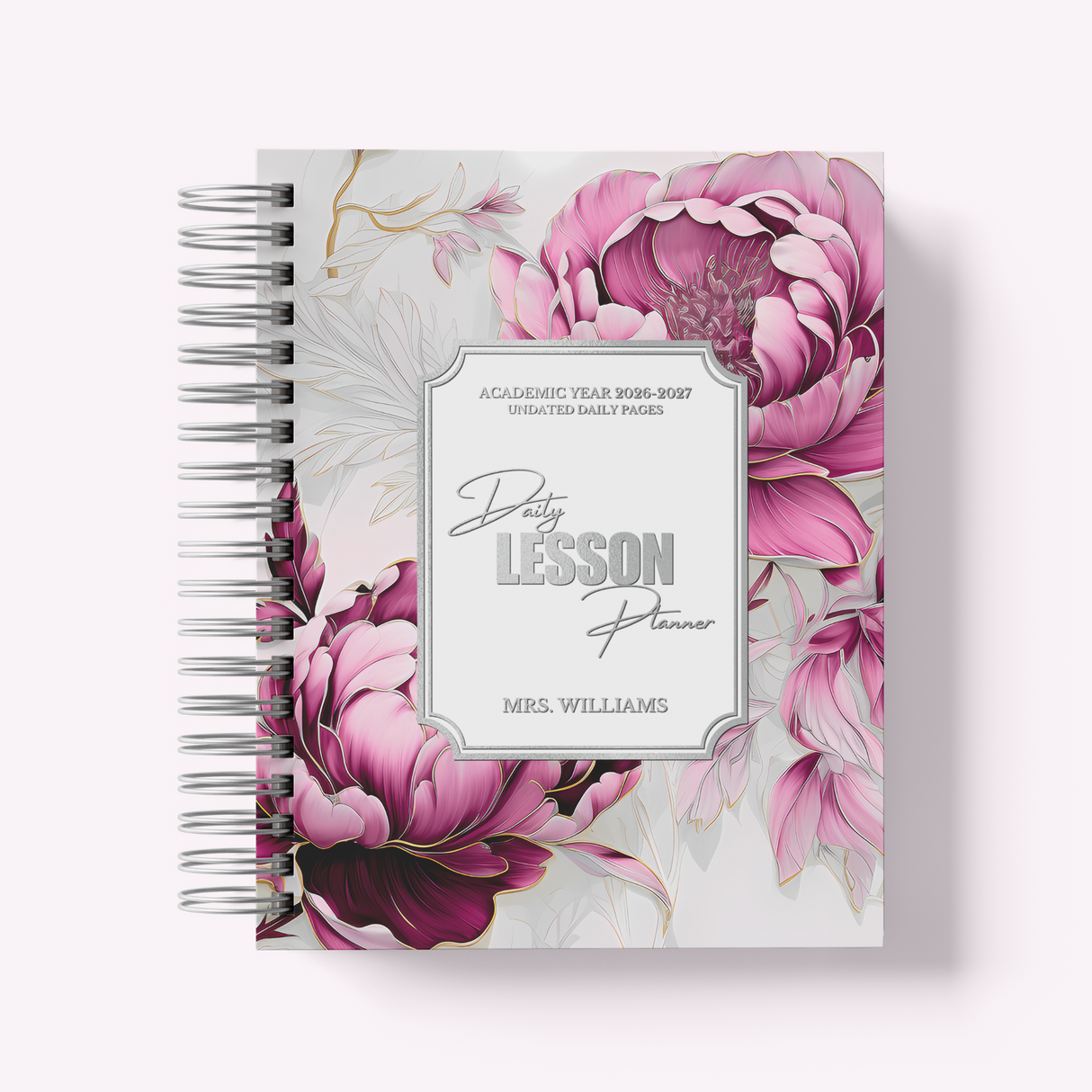 Teacher Daily Lesson Planner in color Pink - view 7