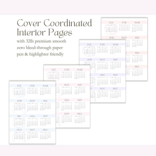 Custom Teacher Daily Lesson Planner | Wire Bound Academic Planner Companion | Personalized Undated Daily | Back to School Teacher Gift