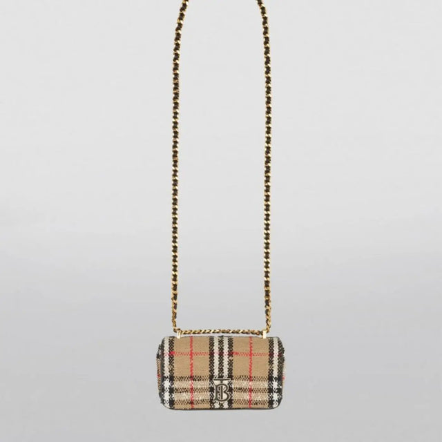 Mini Vintage Check Lola Cross-Body Bag Handbags BURBERRY - LOLAMIR