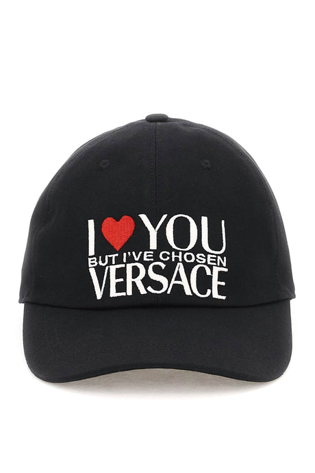 Versace embroidered baseball cap Hats Versace - LOLAMIR