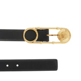 Safety Pin Leather Belt