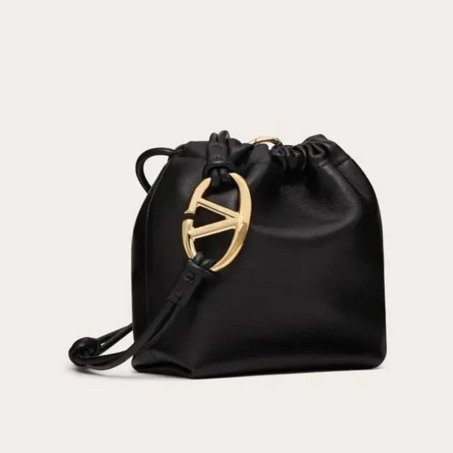 VLogo Pouf Mini Bucket Bag