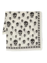 Alexander McQueen Scarfs White Scarf Alexander Mcqueen - LOLAMIR