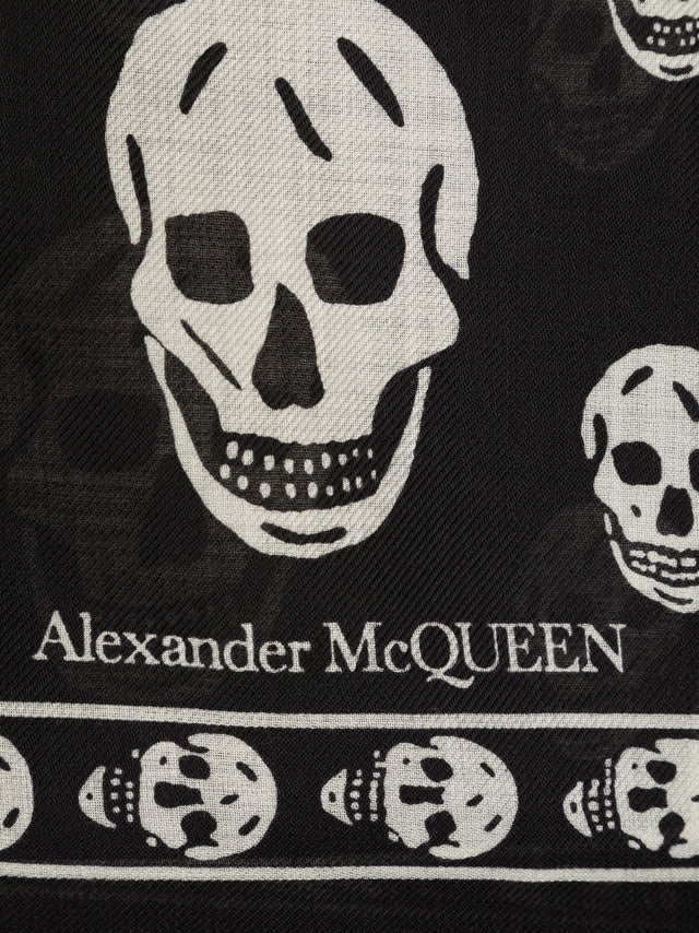 Alexander McQueen Scarfs Black Scarf Alexander Mcqueen - LOLAMIR