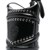 The Curve Studded in Black Handbags ALEXANDER MCQUEEN - LOLAMIR