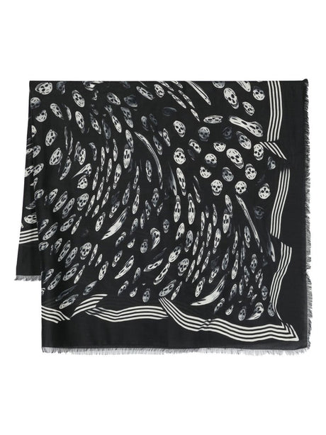 Alexander McQueen Scarfs Black Scarf Alexander Mcqueen - LOLAMIR