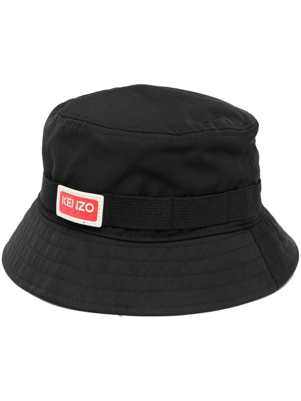 Kenzo Print-Logo Hat in Black