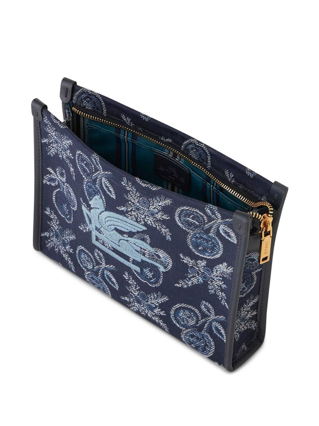 Etro Wallets Blue Wallet Etro - LOLAMIR