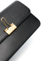 Plain Binder M Crossbody in Black