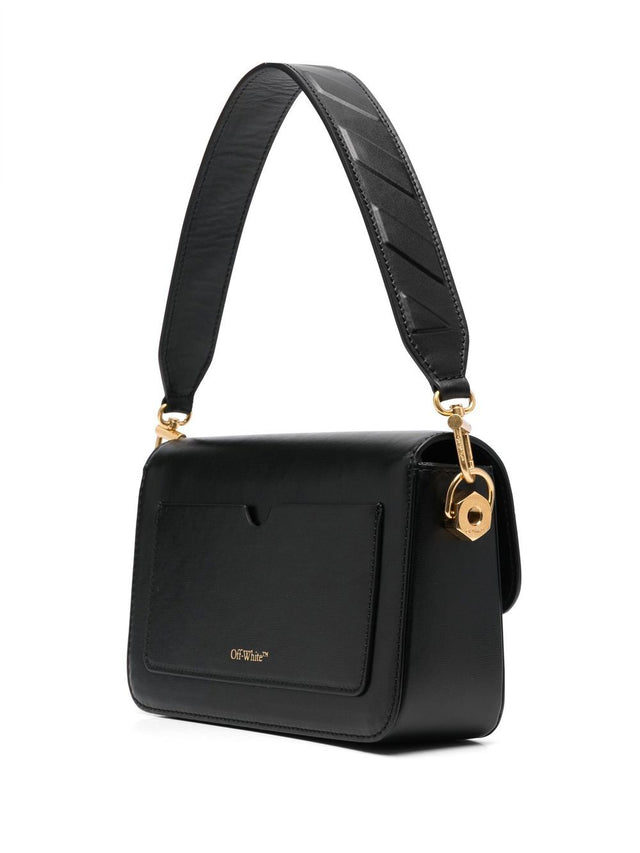 Plain Binder M Crossbody in Black