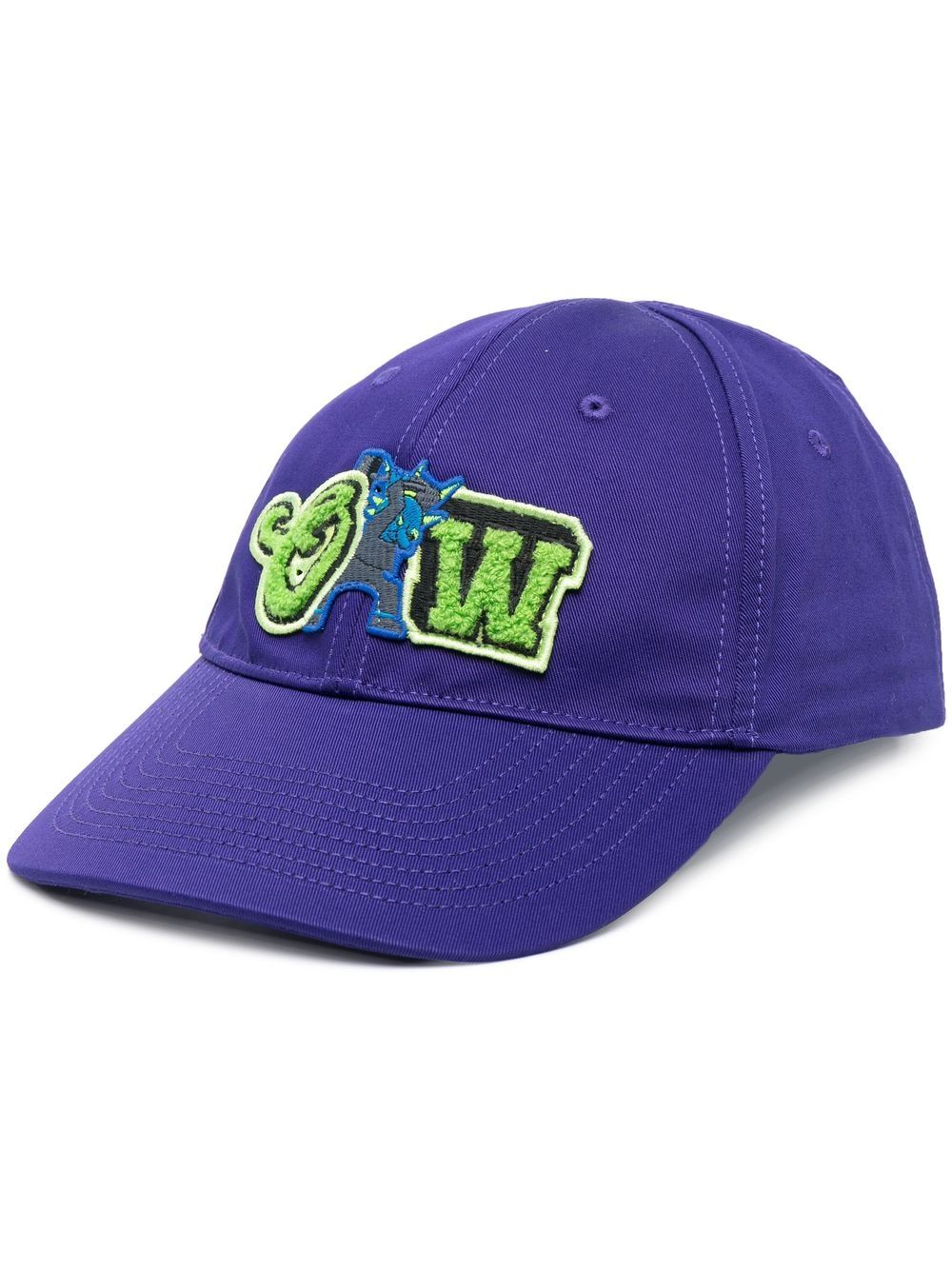 Off White Hat Purple