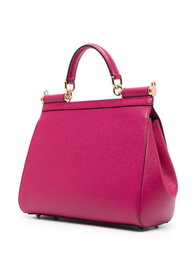 Sicily Large handbag in Fuchsia