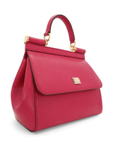 Sicily Medium Handbag in Fuchsia