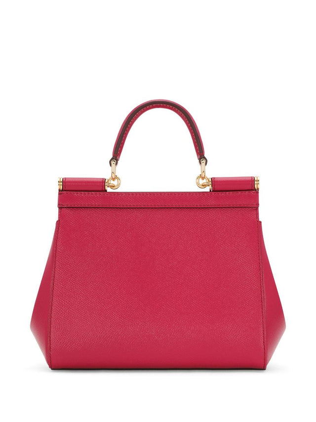 Sicily Medium Handbag in Fuchsia