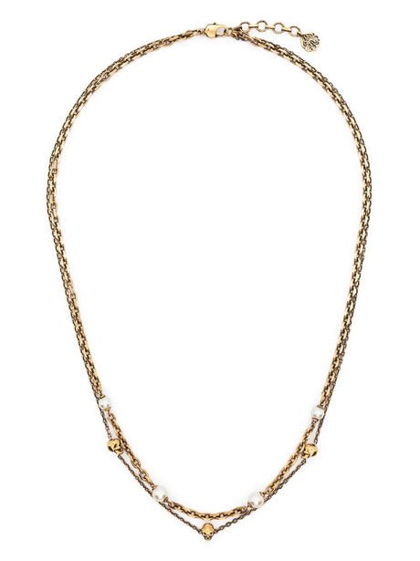 Alexander McQueen Bijoux Golden Jewelry Alexander Mcqueen - LOLAMIR