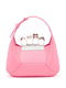 The Jewelled Hobo Mini Bag in Bright Pink