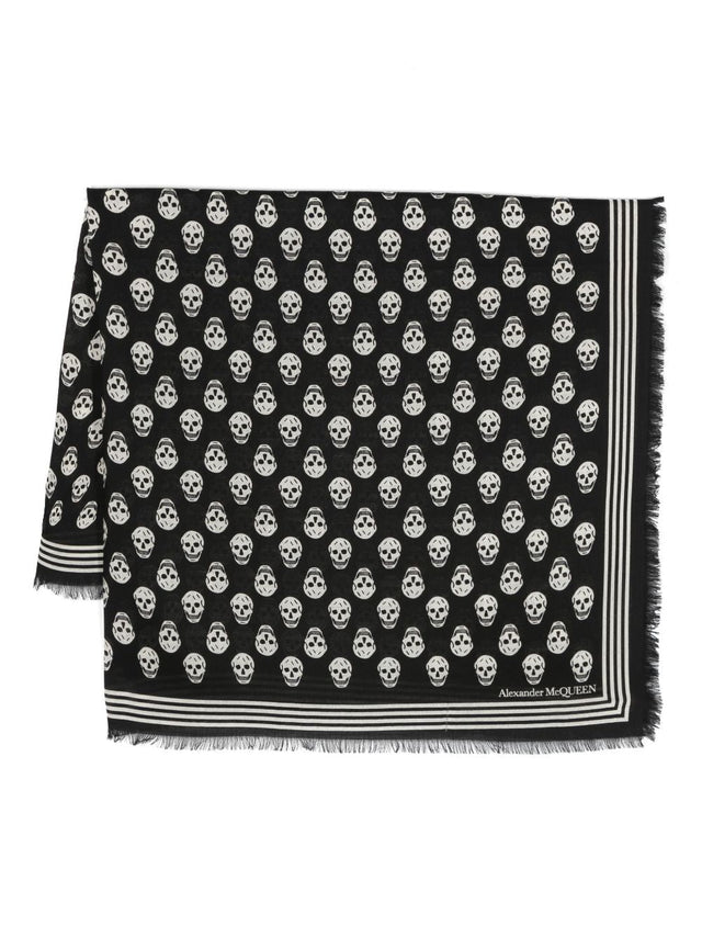 Alexander McQueen Scarfs Black Scarf Alexander Mcqueen - LOLAMIR