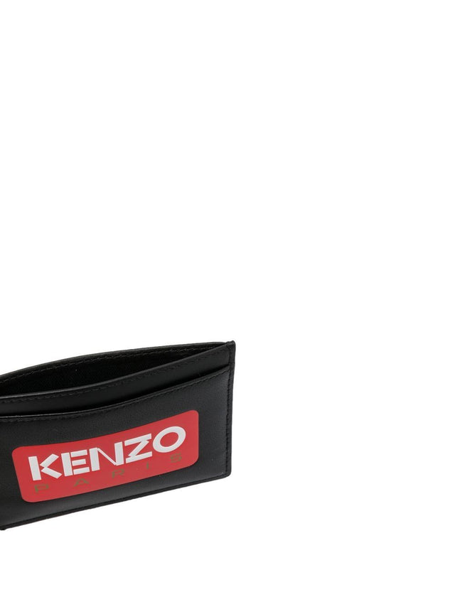 Kenzo Logo Small Cardholder in Black