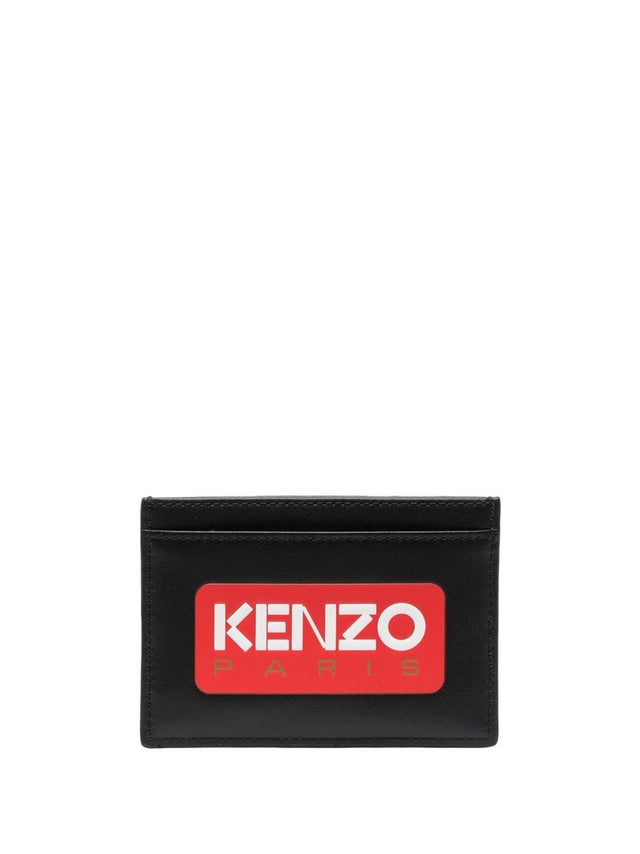 Kenzo Logo Small Cardholder in Black