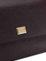 Sicily Large HandBag in Purple Handbags DOLCE & GABBANA - LOLAMIR