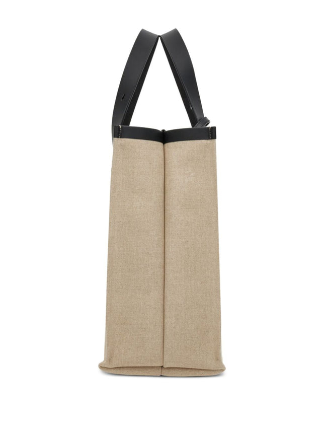 Tote bag with Signature Logo (M) in Natural