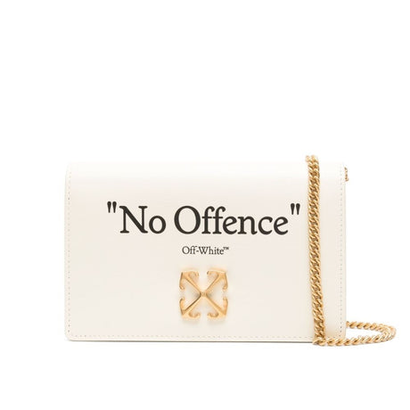 Jitney 0.5 Shoulder Quote in White Handbags OFF-WHITE - LOLAMIR