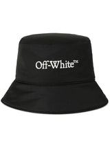 Off White Bookish Hat in Black