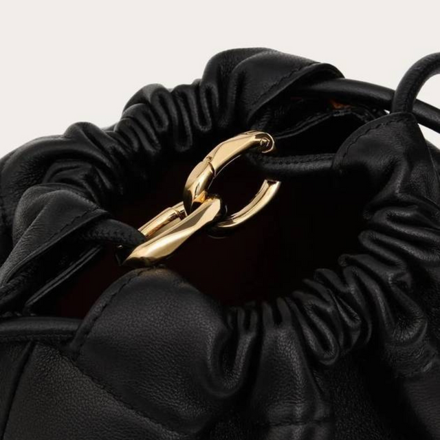 VLogo Pouf Mini Bucket Bag