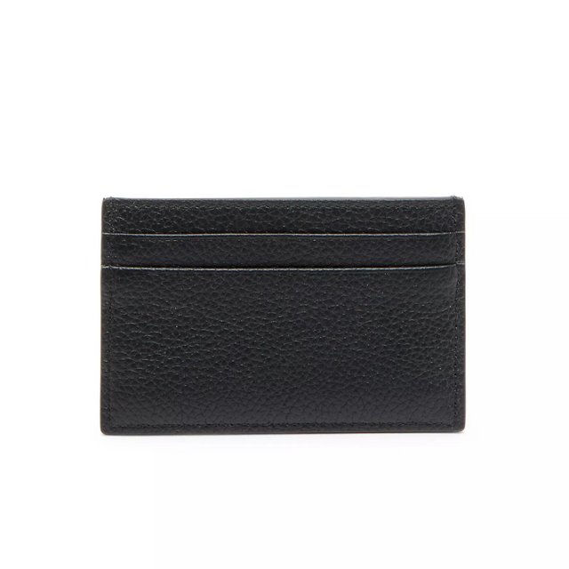 McQueen Graffiti Card Holder in Black/Green