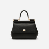 Sicily Medium Handbag in Black