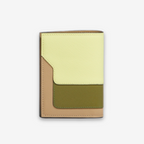 Tricolor Bi-Fold Wallet