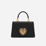 Devotion Small Top Handle Bag in Black Handbags DOLCE & GABBANA - LOLAMIR