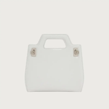 Wanda Mini Bag in Optic White Handbags FERRAGAMO - LOLAMIR