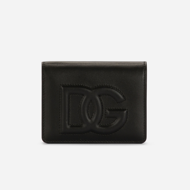 DG Logo Bi-Fold Wallet in Black