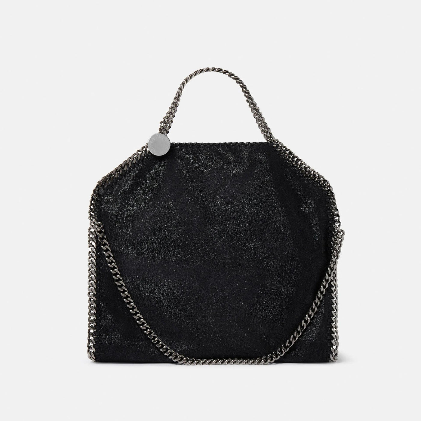 Falabella Fold-Over Tote in Black Handbags STELLA MCCARTNEY - LOLAMIR
