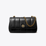 Kira Mini Flap Bag in Black