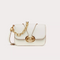 VLogo O'Clock Small Shoulder Bag in Ivory