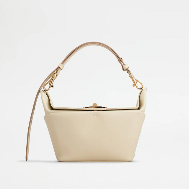 T-Box Mini Bag in Beige