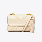 Fleming Small Convertible Bag in Cream