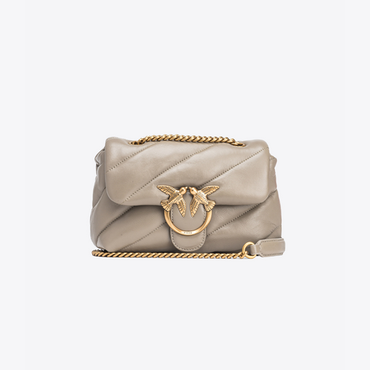 Baby Love Bag Puff Maxi Quilt in Walnut Handbags PINKO - LOLAMIR