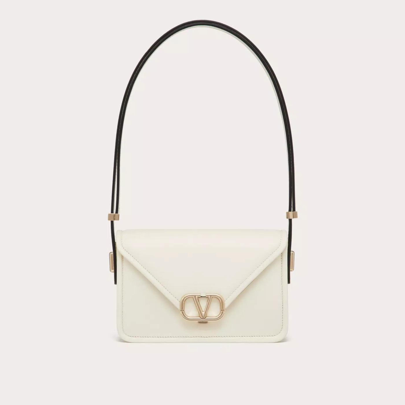 Letter Small Shoulder Bag in Ivory Handbags VALENTINO - LOLAMIR
