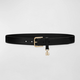 Belt With DG Charm Logo in Black