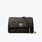 Kira Small Chevron Bag in Black