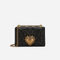 Devotion Quilted Medium Shoulder Bag in Black Handbags DOLCE & GABBANA - LOLAMIR