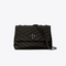 Kira Small Chevron Bag in Black/Black