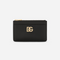 DG Logo Card Holder with Zipper in Black