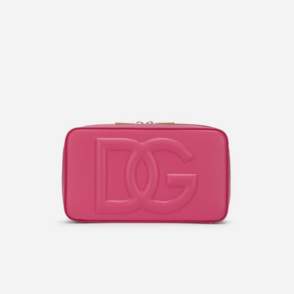 DG Logo Small Camera Bag in Fuchsia Handbags DOLCE & GABBANA - LOLAMIR