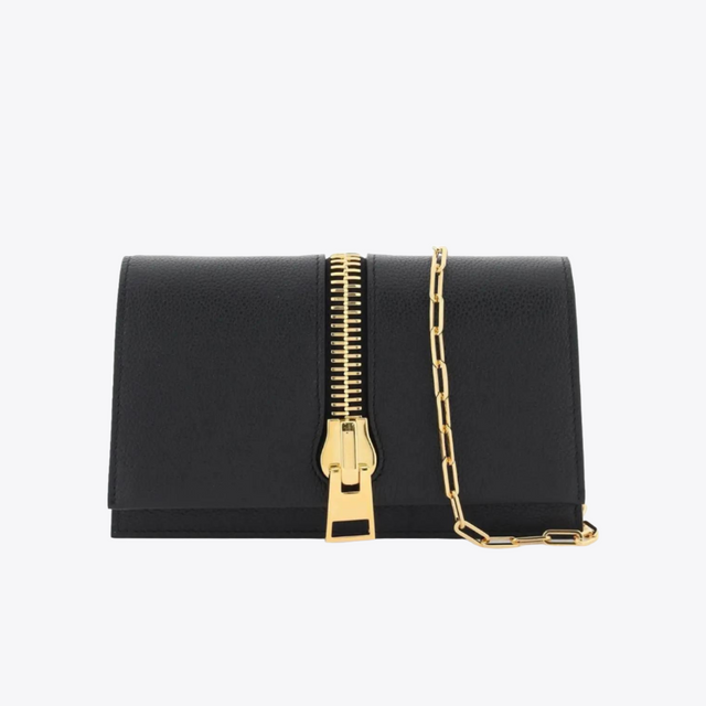 Jennifer Zipper Bag in Black Handbags TOM FORD - LOLAMIR