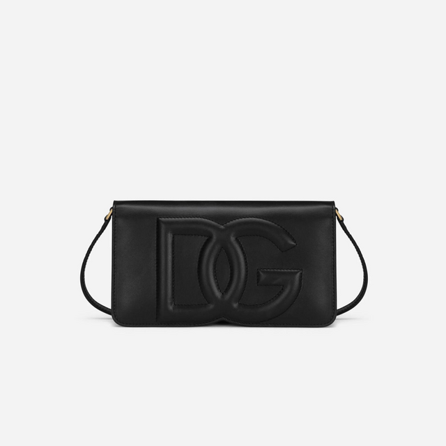 DG Logo Phone Bag in Black