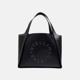 Logo Studded Alter Top handle Tote Bag